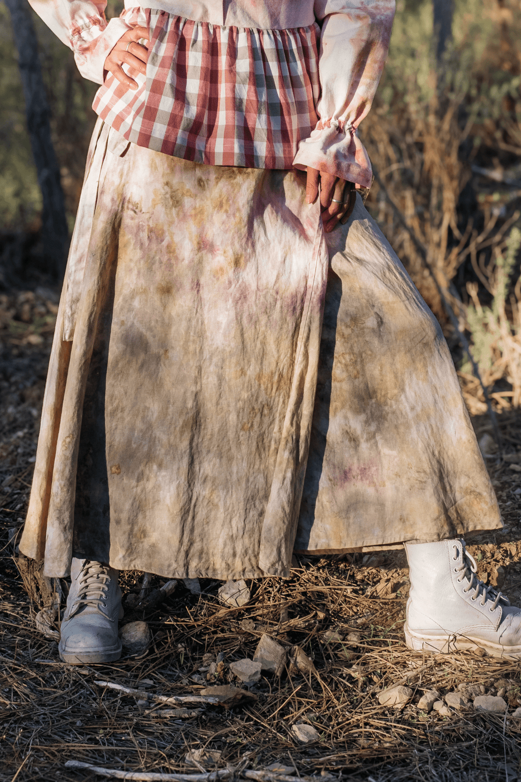 Cotton Candy Wrap Skirt
