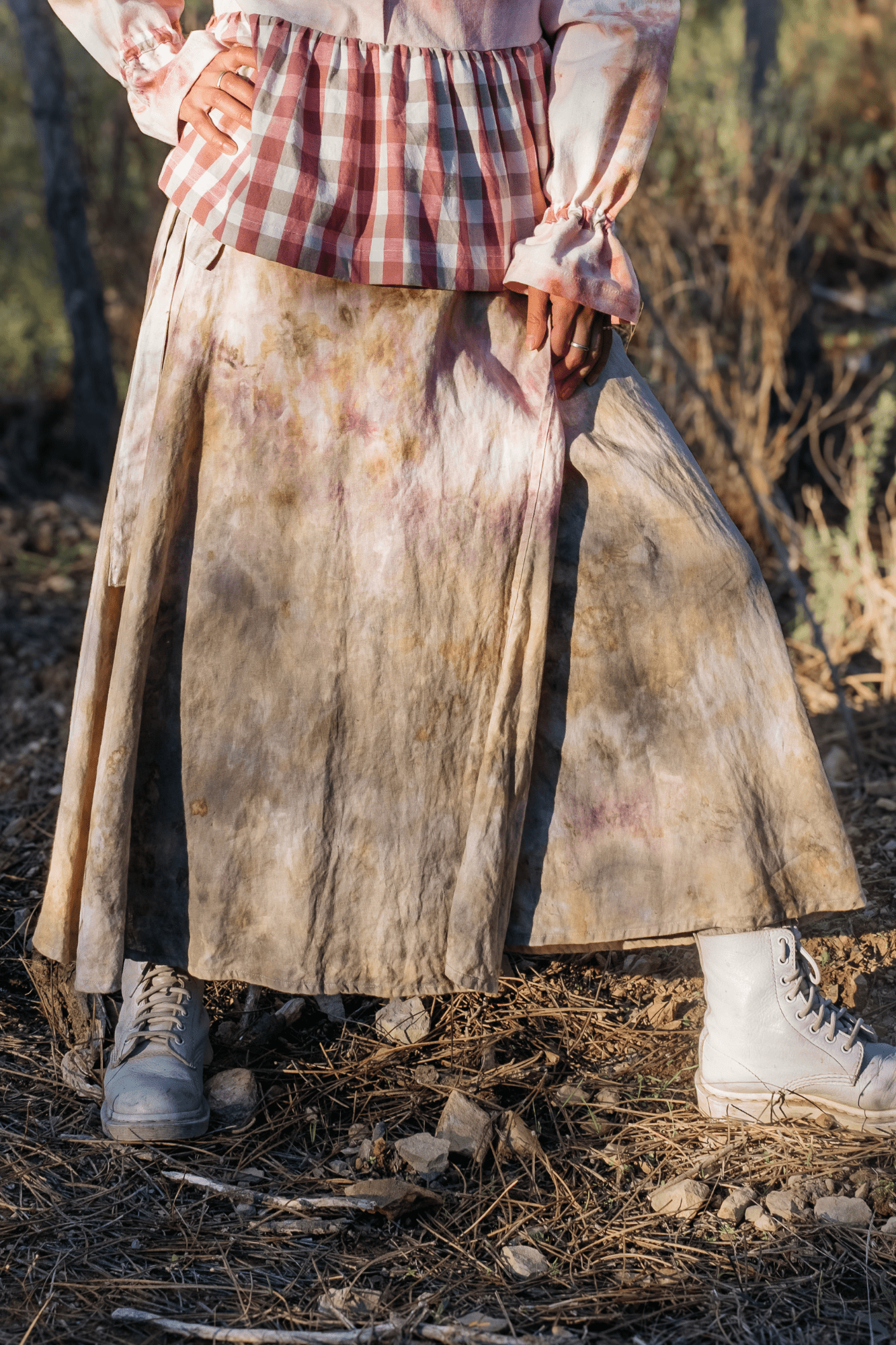 Cotton Candy Wrap Skirt